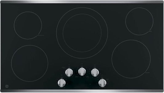 GE 36″ Built-In Electric Cooktop JP3036SLSS